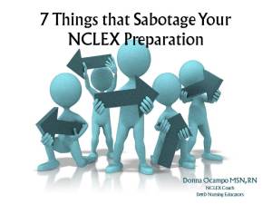 Blog Photo_7 Things that Sabotage Your NCLEX Preparation